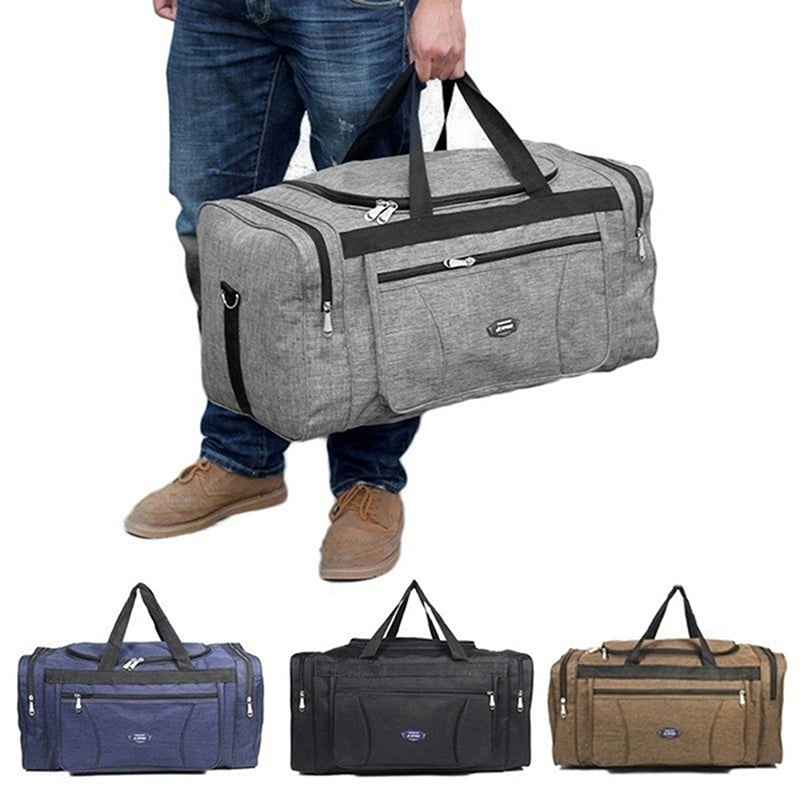 Oxford Waterproof Men's Large Capacity Travel Duffle Bag
