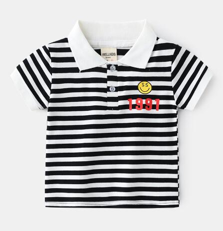 Baby Boy's Short-Sleeved Summer Polo Shirt