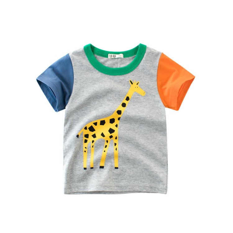 Boy's Summer Short Sleeved T-Shirt