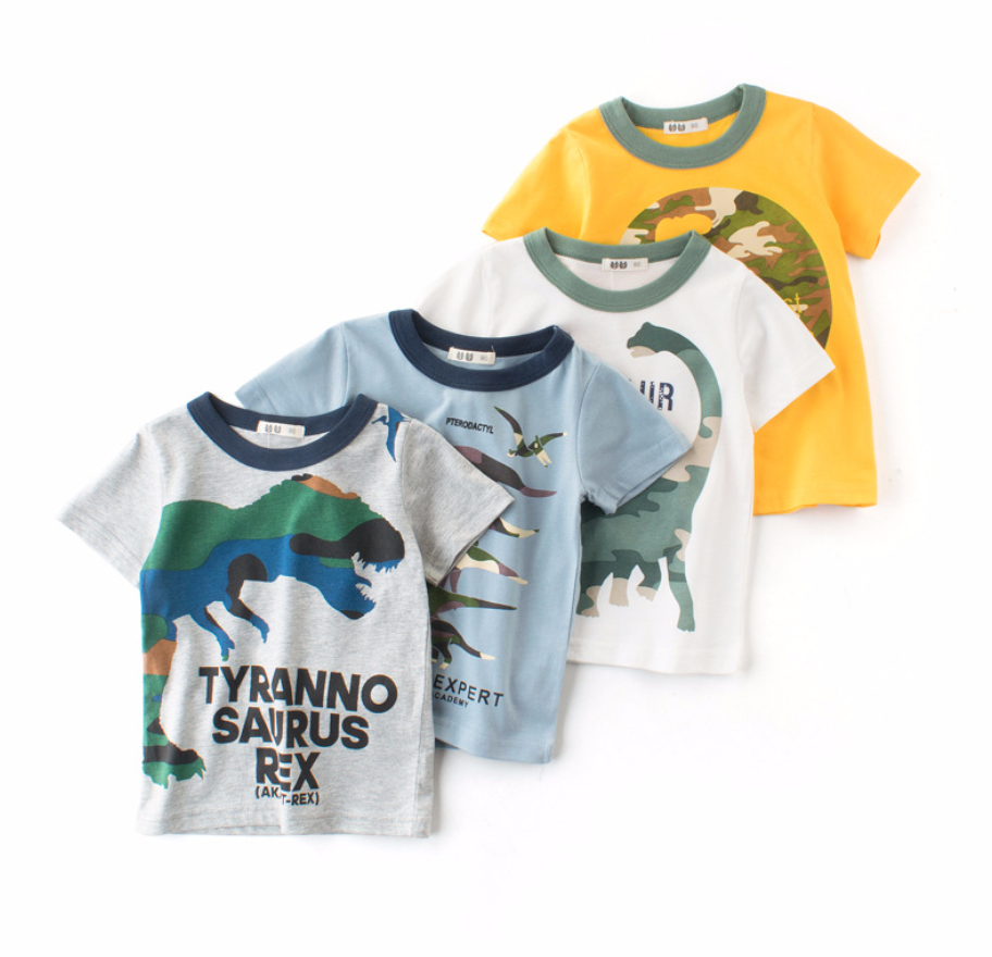Boy's Short Sleeve Dinosaur Expert T-Shirt