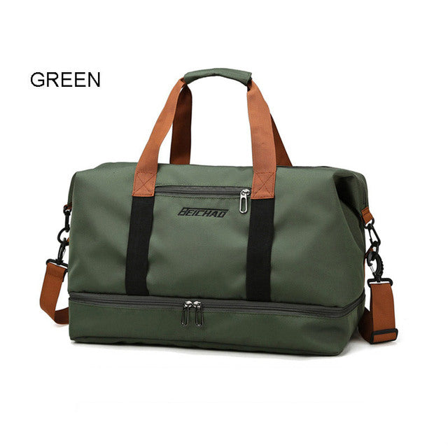 Large Capacity Waterproof Men's Travel Gym Bag