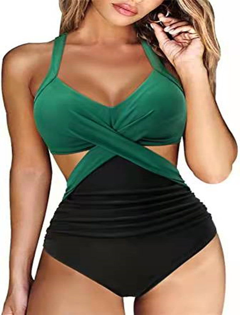 Cross-Back Bodysuit for Dropshipping