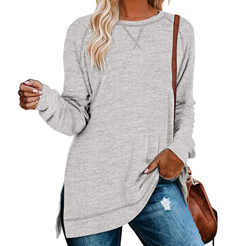 Women's Solid Color Sweater | Cotton-Poly Blend | 8 Colors | S–XXL