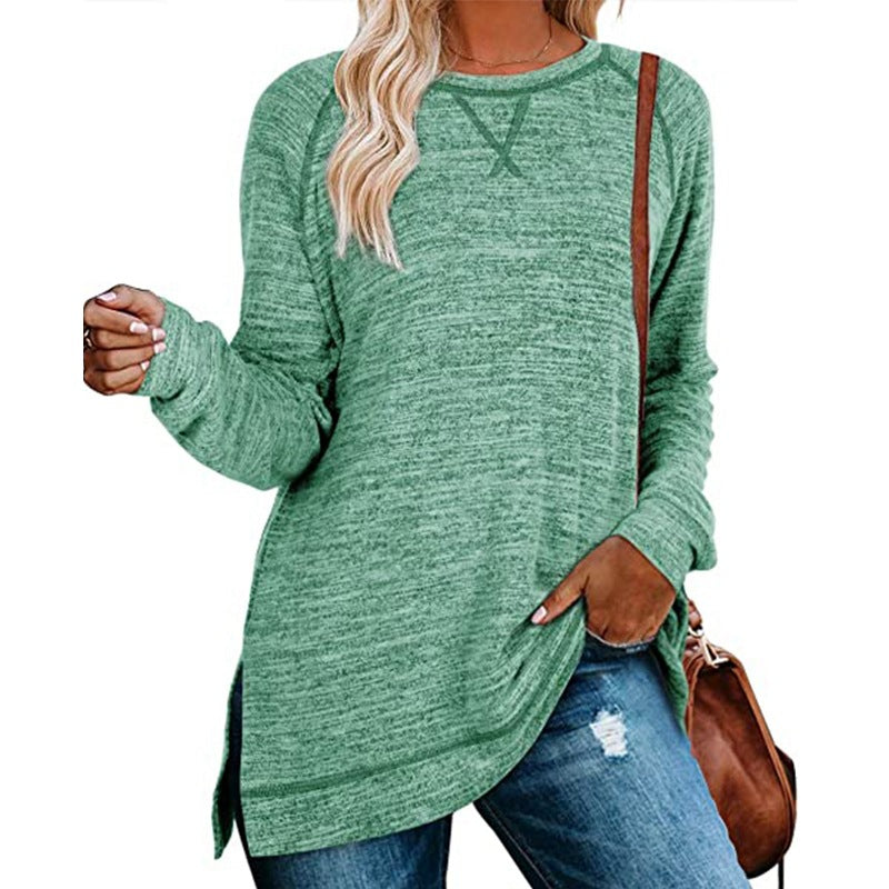 Women's Solid Color Sweater | Cotton-Poly Blend | 8 Colors | S–XXL