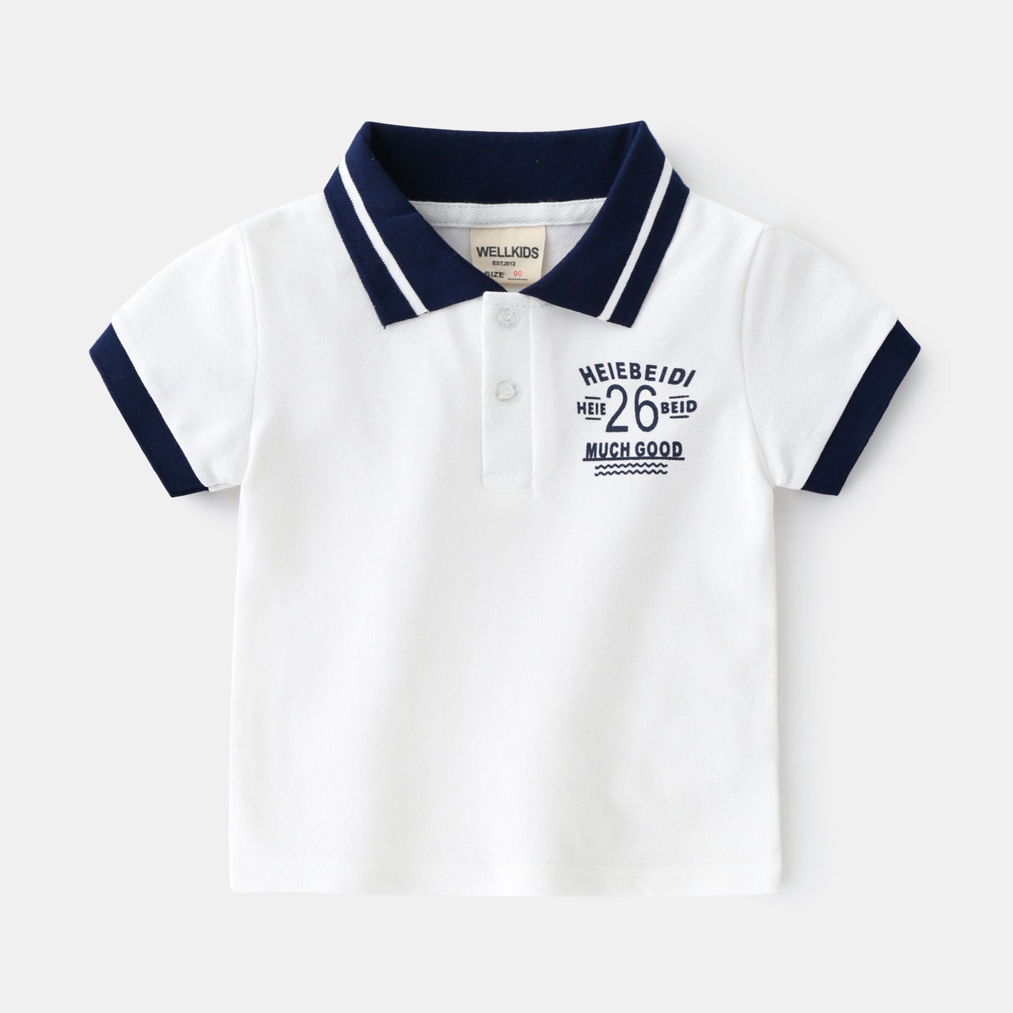 Baby Boy's Short-Sleeved Summer Polo Shirt