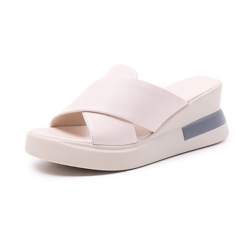 Women's Wedged High Heel Sandals