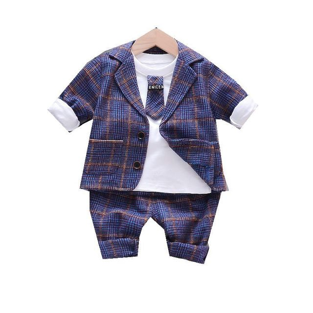 Boys' 3-Piece Spring and Autumn Outfit Set