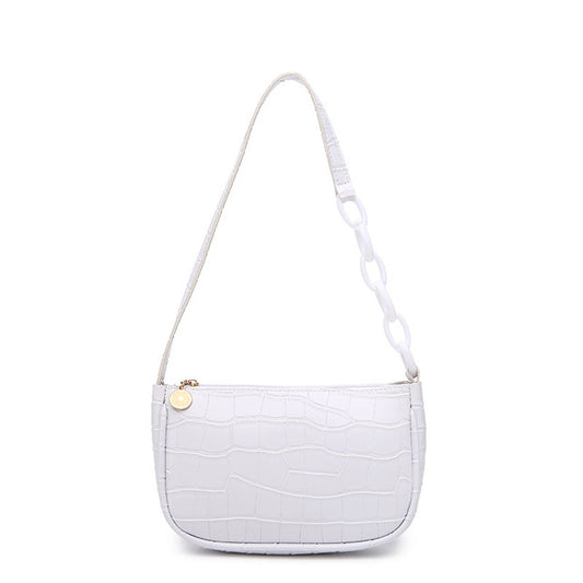 Crocodile Design Women's Shoulder Handbag and Bag