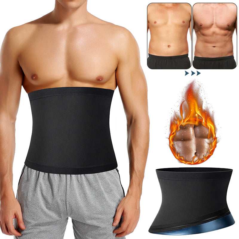 Men's Sauna Body Shaper Waist Trainer — Slimming Belt