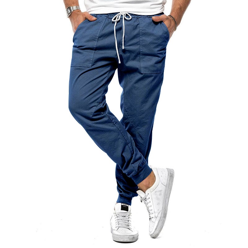 Men's Casual Loose Tapered Pants for Outdoor Leisure