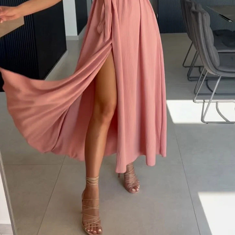 Women's Summer Casual Maxi Dress - Loose Fit