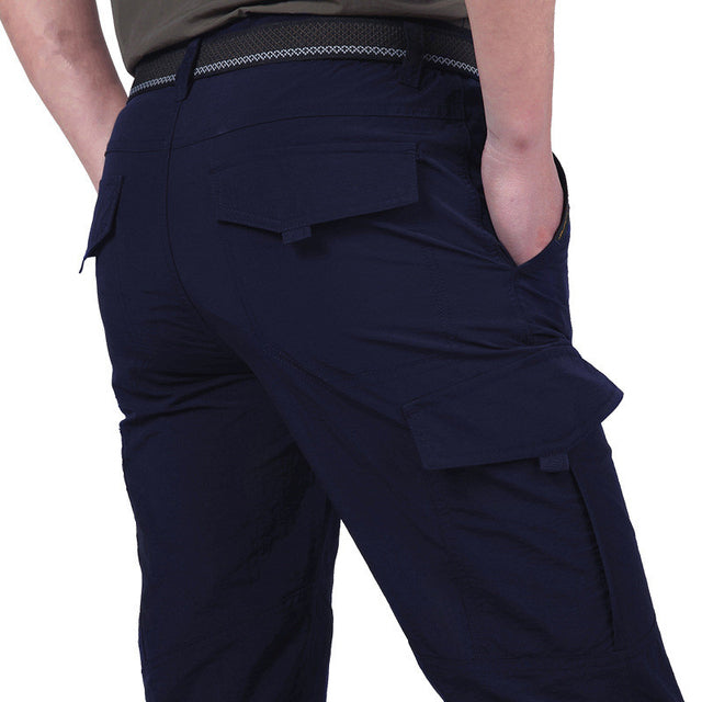 Men's Outdoor Waterproof Tactical Cargo Pants - Quick Dry