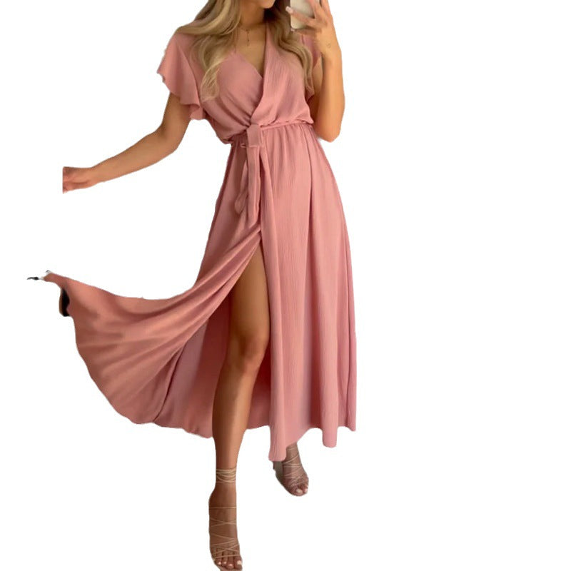 Women's Summer Casual Maxi Dress - Loose Fit