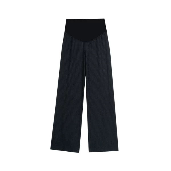 Spring Summer Maternity Wide-leg Casual Trousers