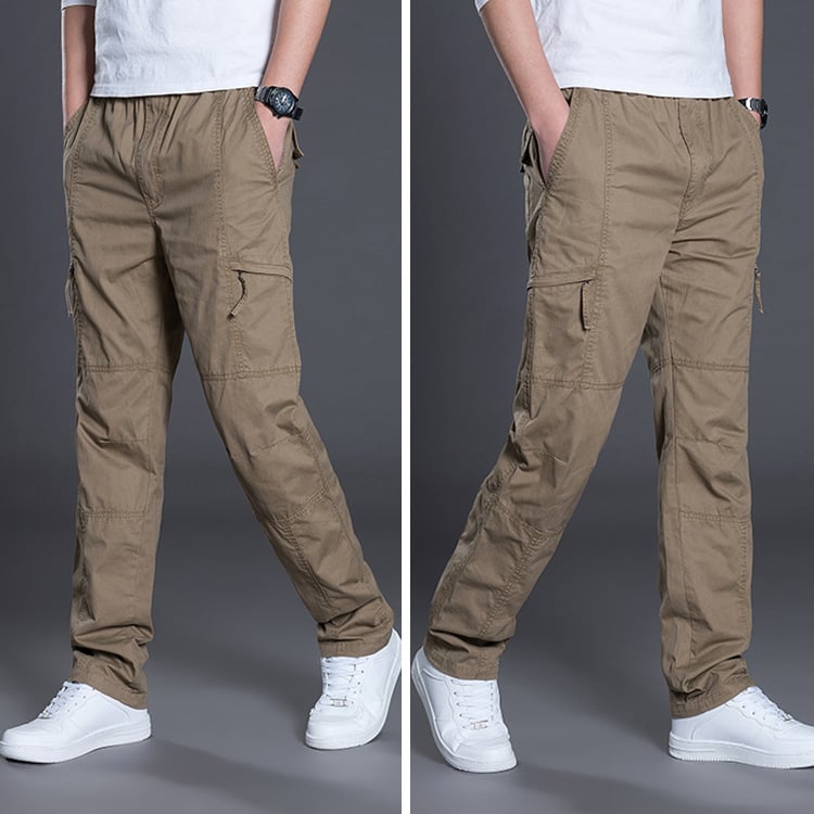 Men's Plus Size Trousers — Comfortable Relaxed Fit