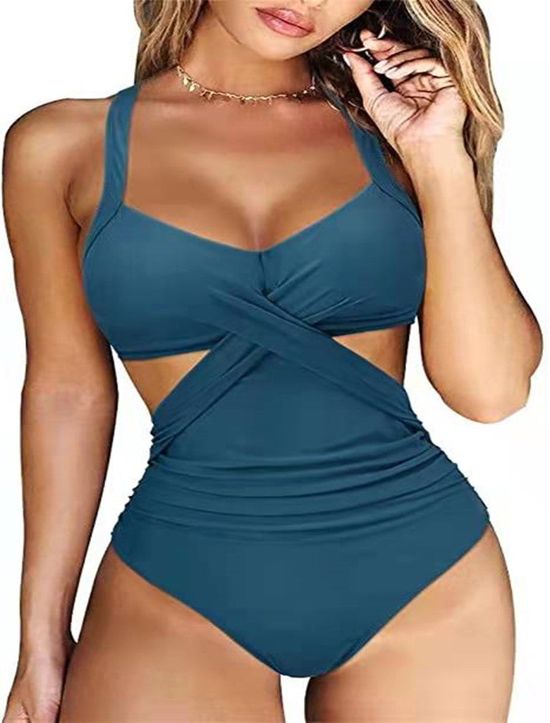Cross-Back Bodysuit for Dropshipping