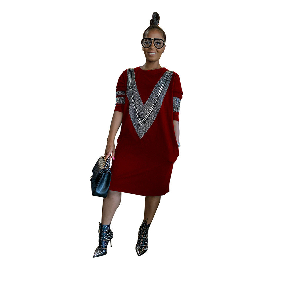 Women's Casual Loose Dress — Fall & Winter Style
