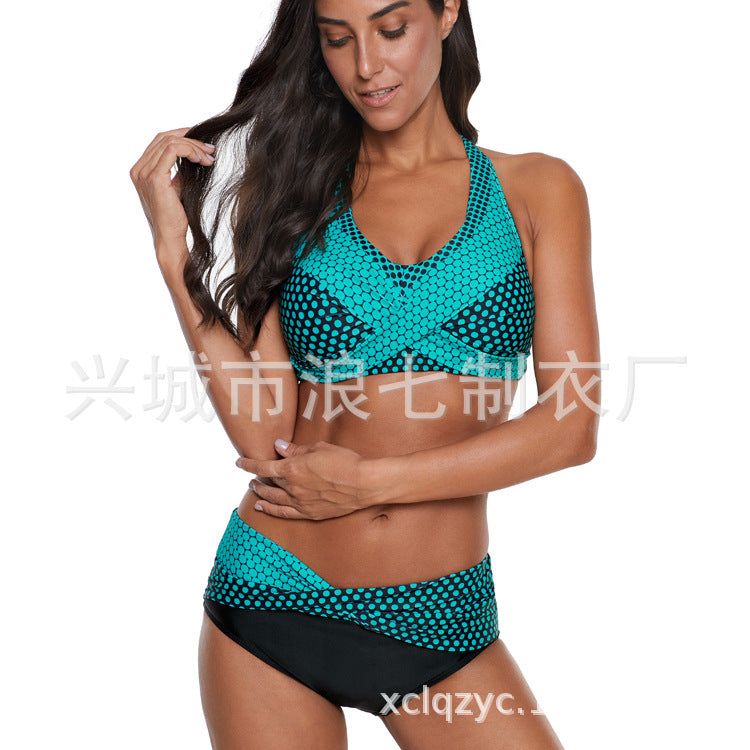 New Women's Cross-Border Separates Bikini Set
