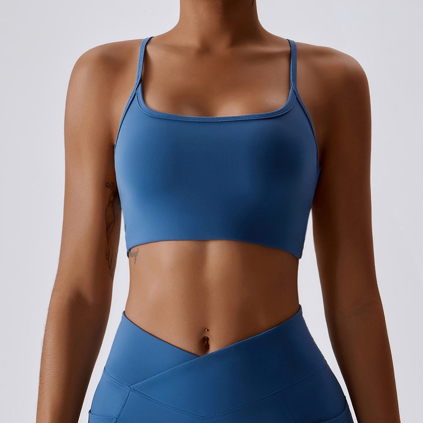 Breathable Quick-Dry Women's Yoga Sports Bra (Model 8001)