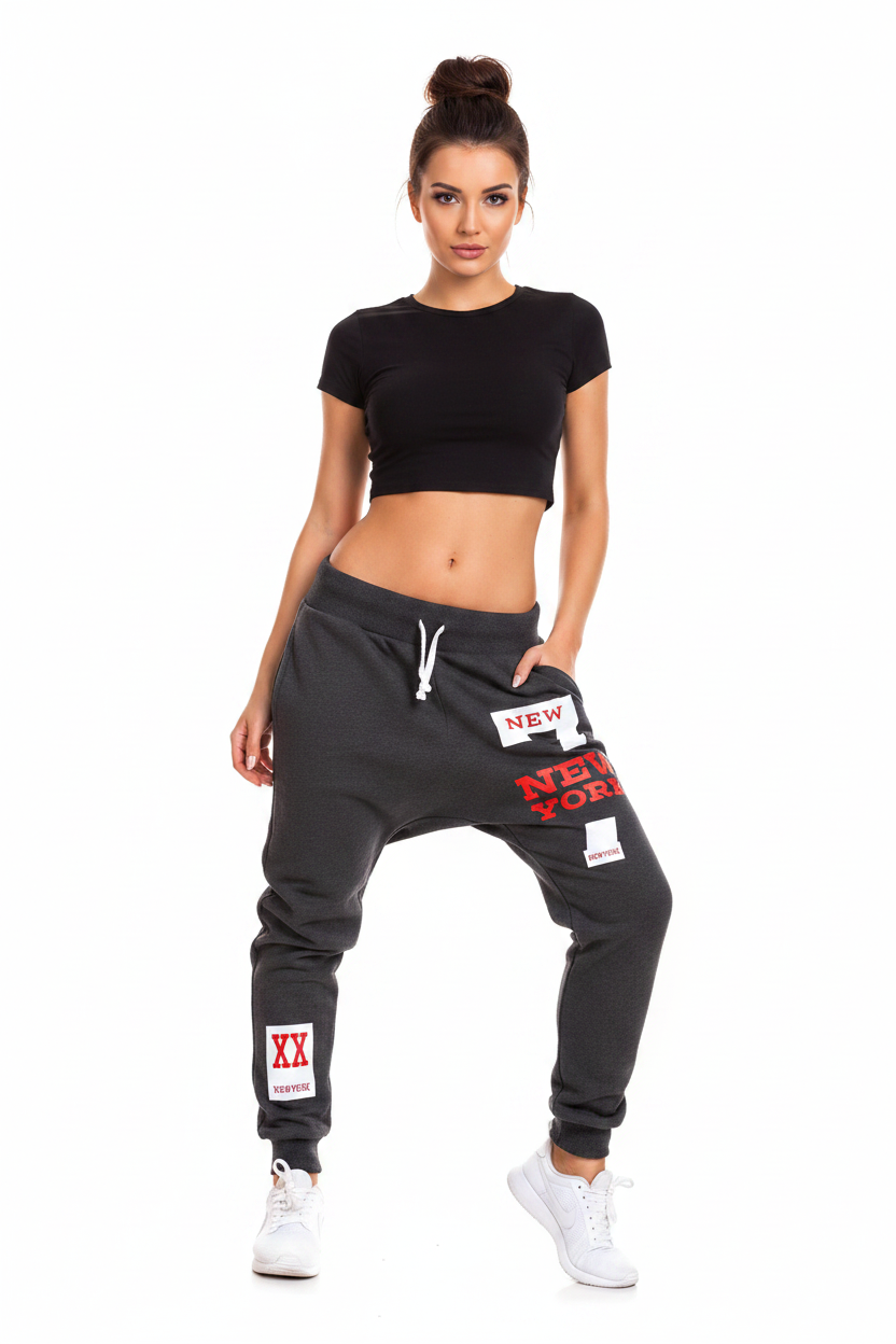 Dark Charcoal New York Joggers