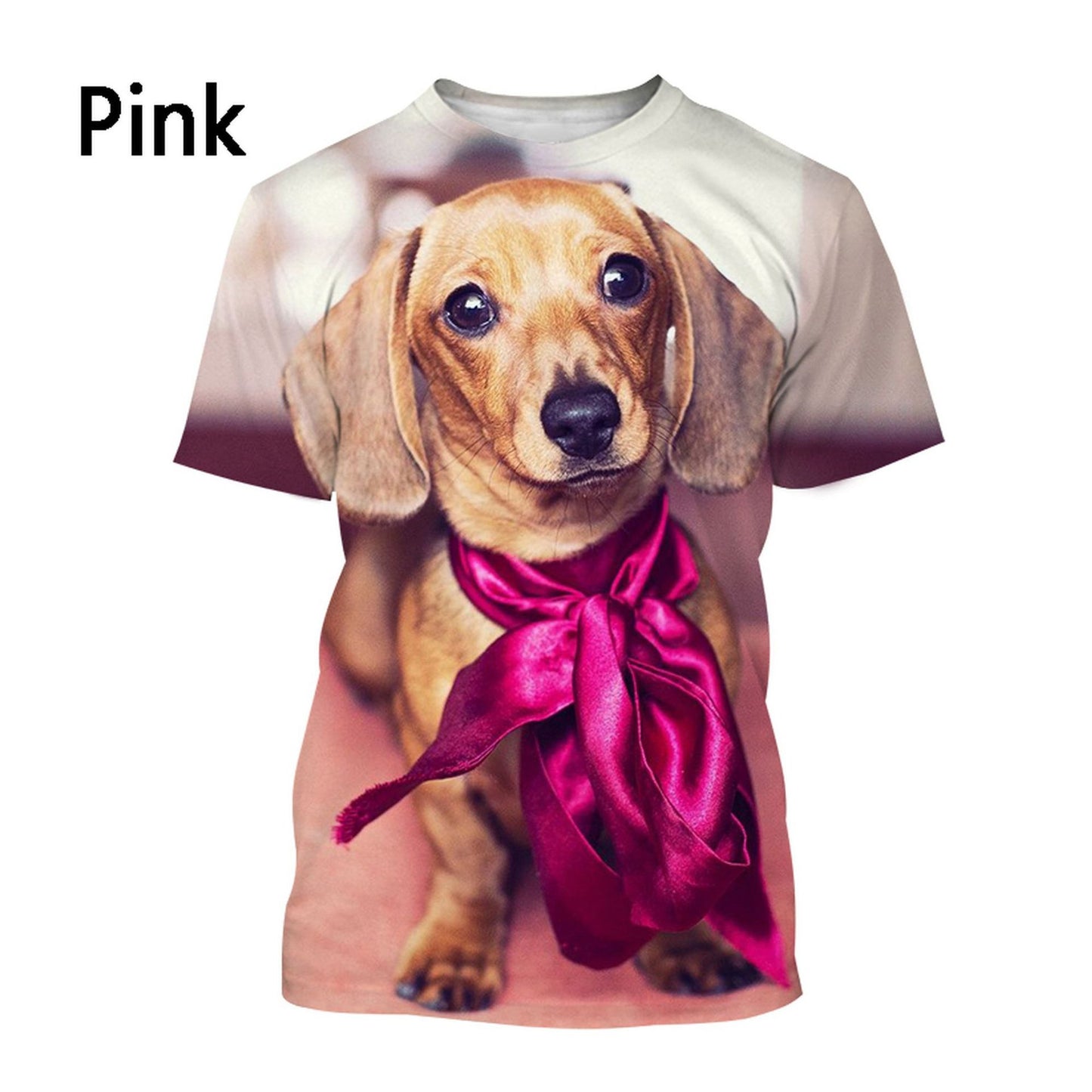 Custom Printed Casual Men's T-shirt in Polyester