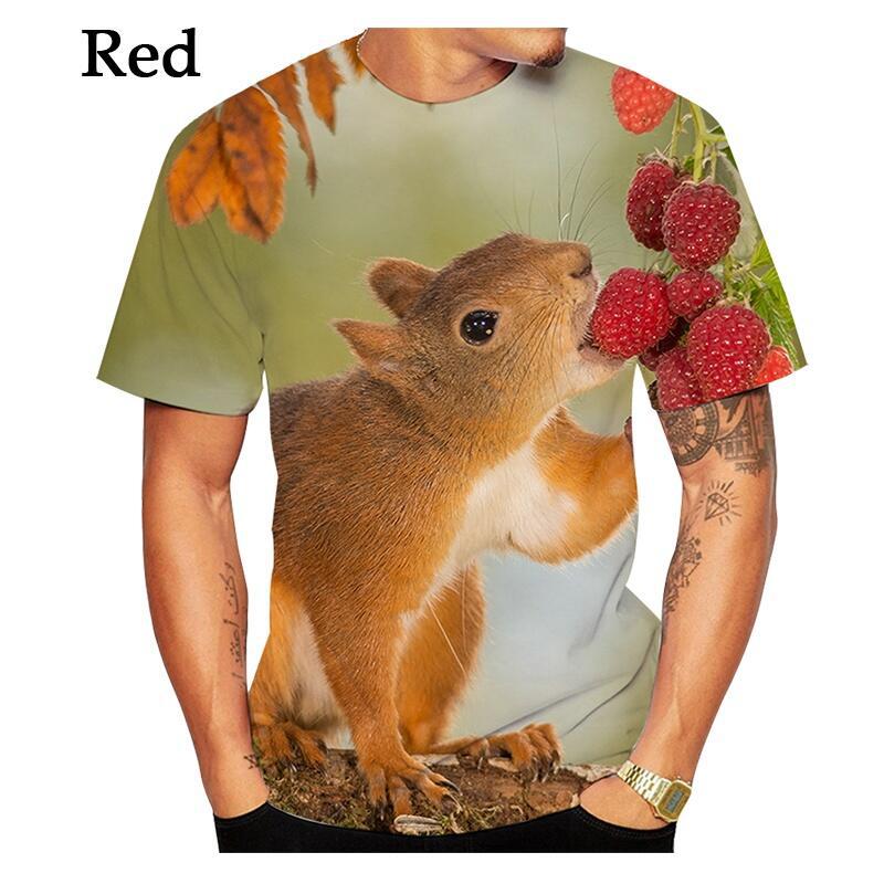 Custom Printed Casual Men's T-shirt in Polyester