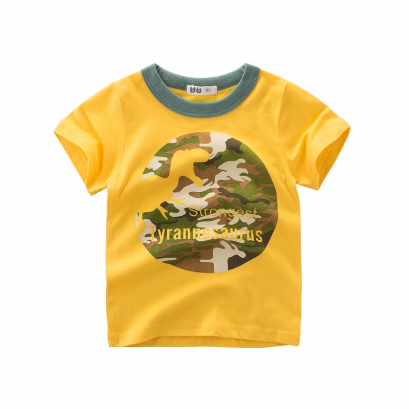 Boy's Summer Short Sleeved T-Shirt