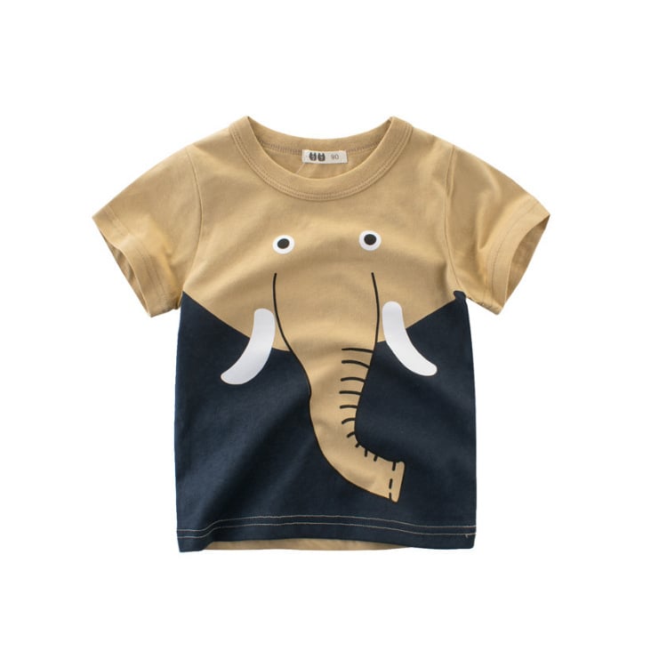 Boy's Summer Short Sleeved T-Shirt