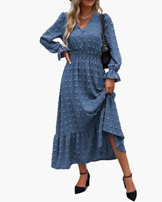 Women's A-Line Maxi Skirt | High Waist Elegant Style