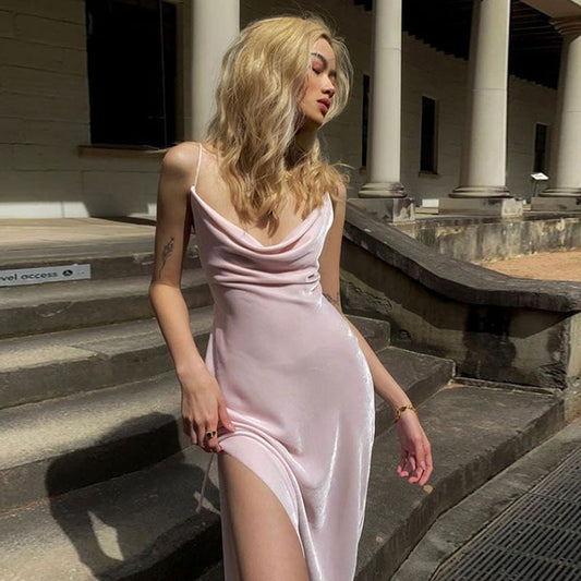 Women's Slim Fit Wrap Dress for Festivals & Special Days