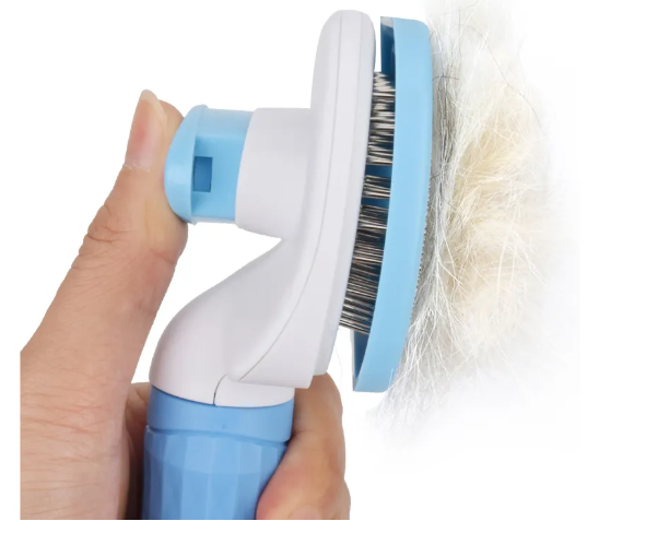 Pet Hair Removal Comb — Grooming Tool for Dogs & Cats