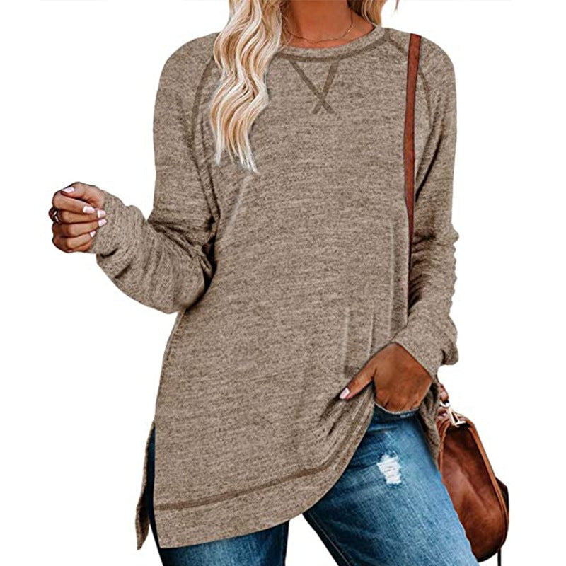Women's Solid Color Sweater | Cotton-Poly Blend | 8 Colors | S–XXL
