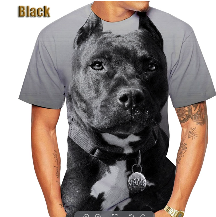 Custom Printed Casual Men's T-shirt in Polyester