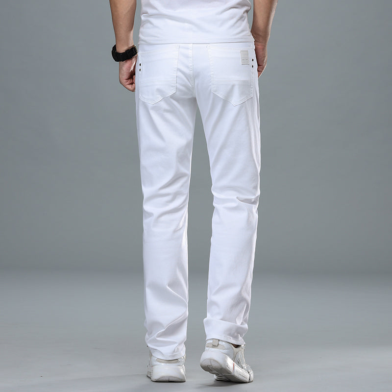 Men's Slim Fit Straight Leg Trendy Pants