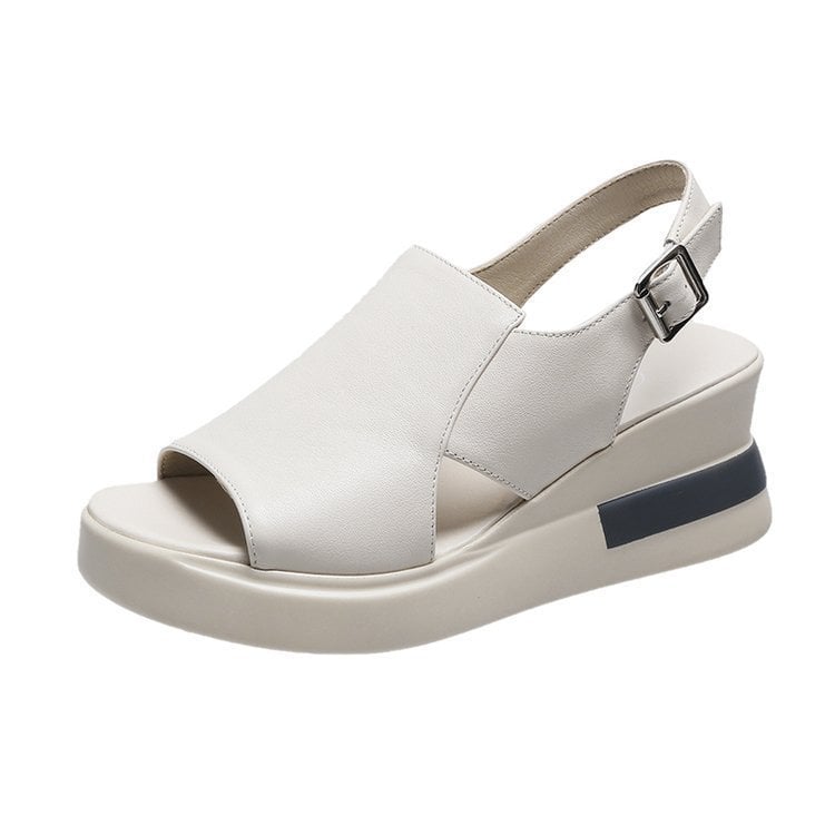 Women's Wedged High Heel Sandals