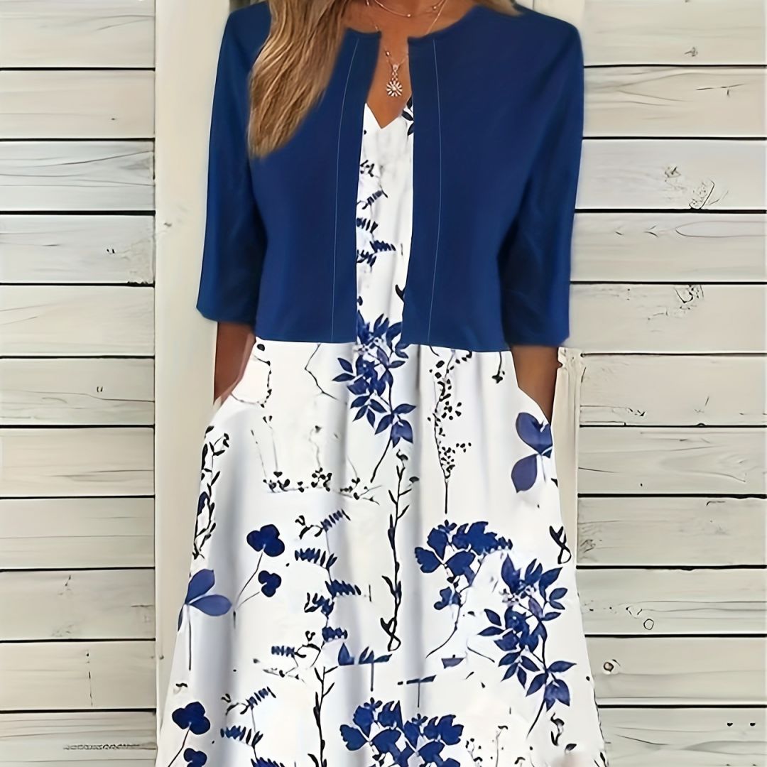 Digital Printed Dress Suit for Women