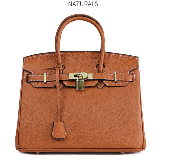 Platinum Bag in First Layer Cowhide