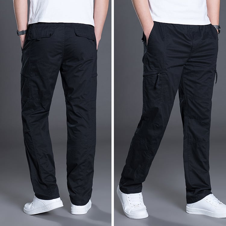 Men's Plus Size Trousers — Comfortable Relaxed Fit