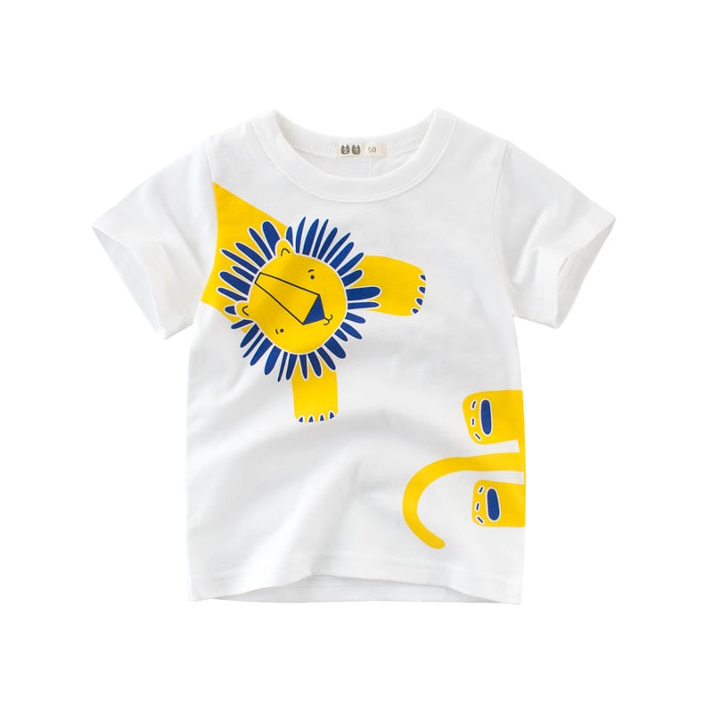 Boy's Short Sleeve Animal T-Shirt
