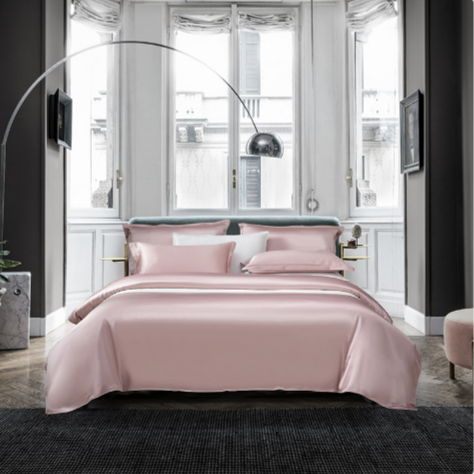 Double-Sided Silk Four-Piece Bedding Set